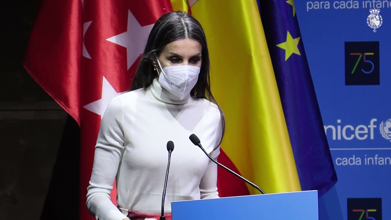 Palabras de S.M.la Reina con motivo del 75º aniversario de UNICEF