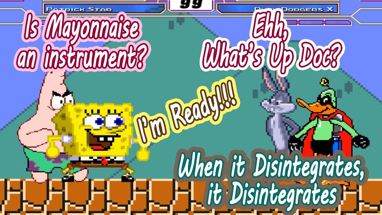 TEAM BUGS BUNNY & DAFFY DUCK DODGERS VS TEAM SPONGEBOB & PATRICK | FUNNY GAMING