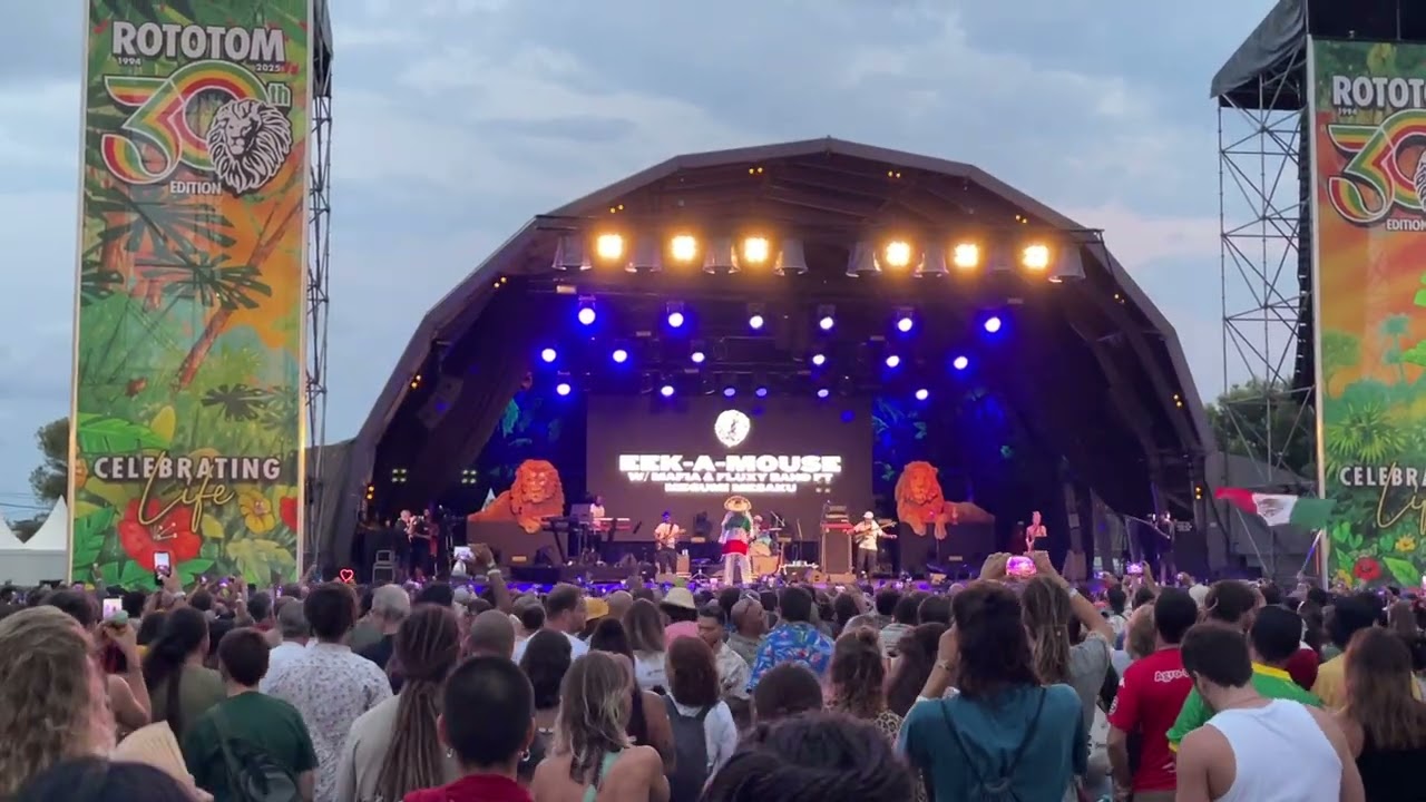 Eek-A-Mouse ft Mafia & Fluxy Band Part 1 @ Rototom Sunsplash Festival 2025 / Day 8 // Main Stage