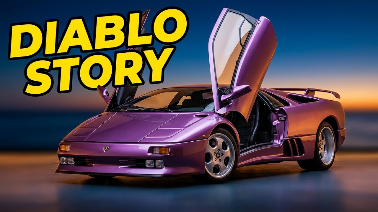 История Ламборгини Диабло | SE30, GT, SV, Jota, VT 6.0 и GTR Evolution (1990&ndash;2001)