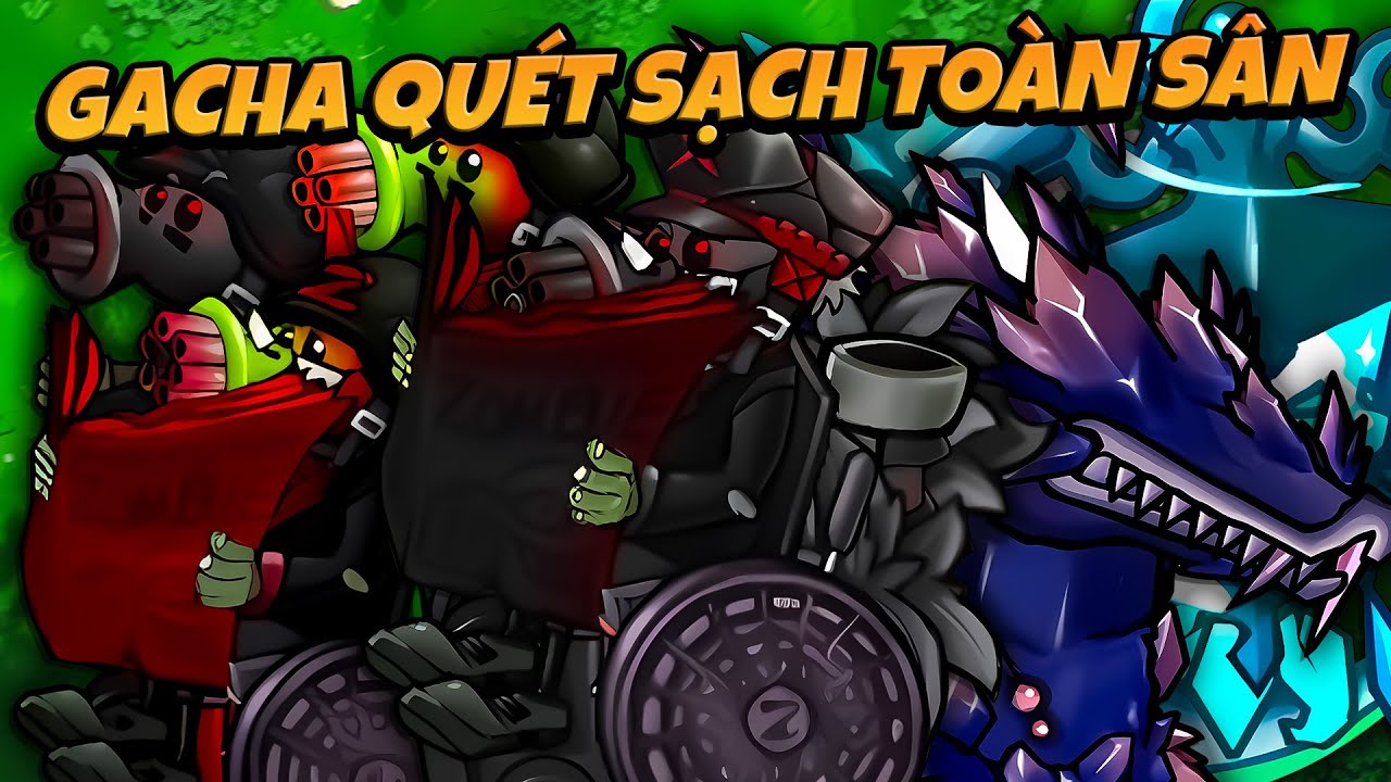 PVZ FUSION - MINI BOSS GIÁO SƯ D QUÉT SẠCH TOÀN SÂN, HẮC LONG SIÊU SỨC MẠNH CÂN TEAM