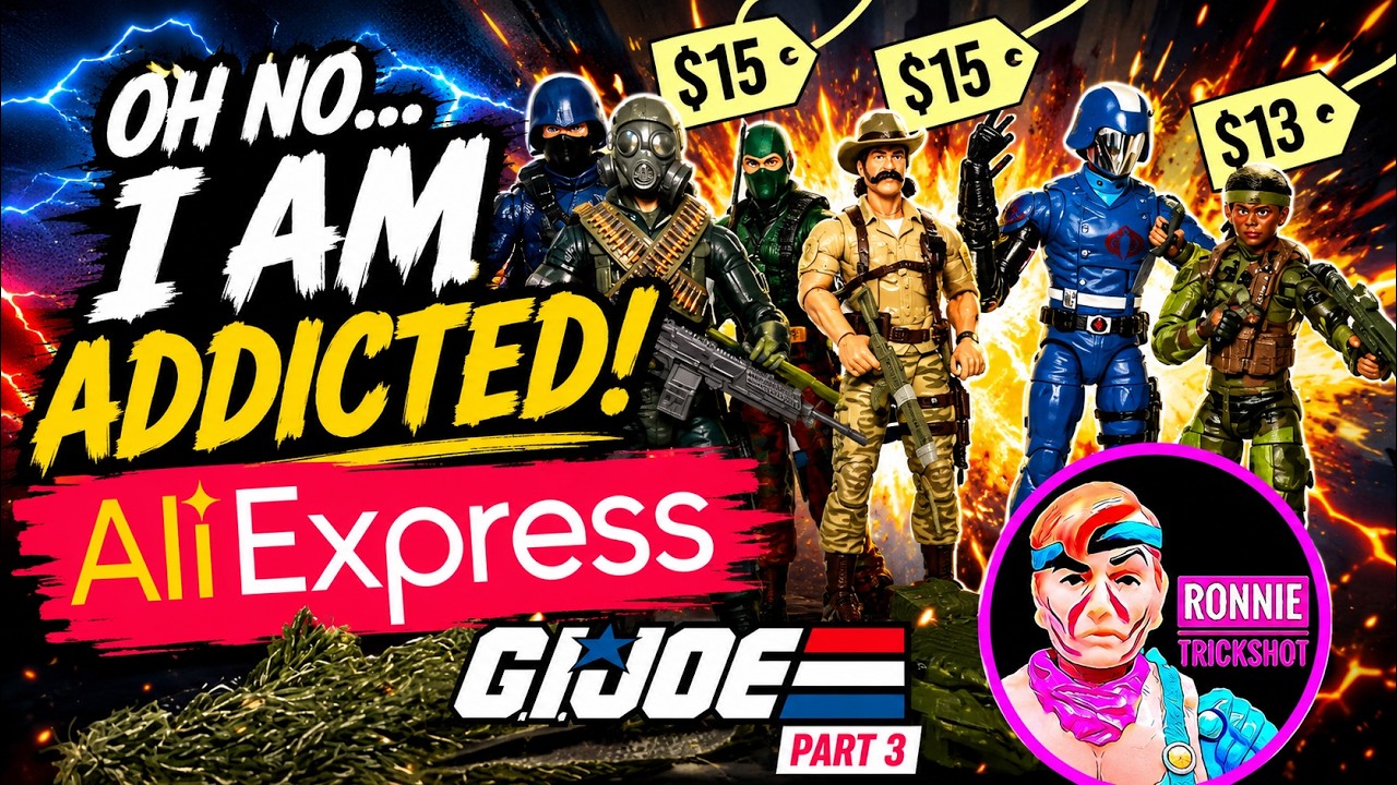Oh no! I am addicted to Ali Express Classified GI Joes! What have I done?