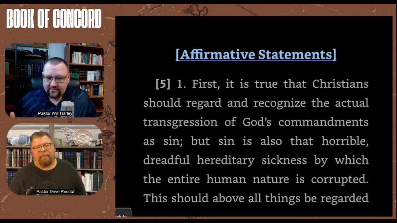 360. Formula of Concord  (Rule and Norm & Original Sin)