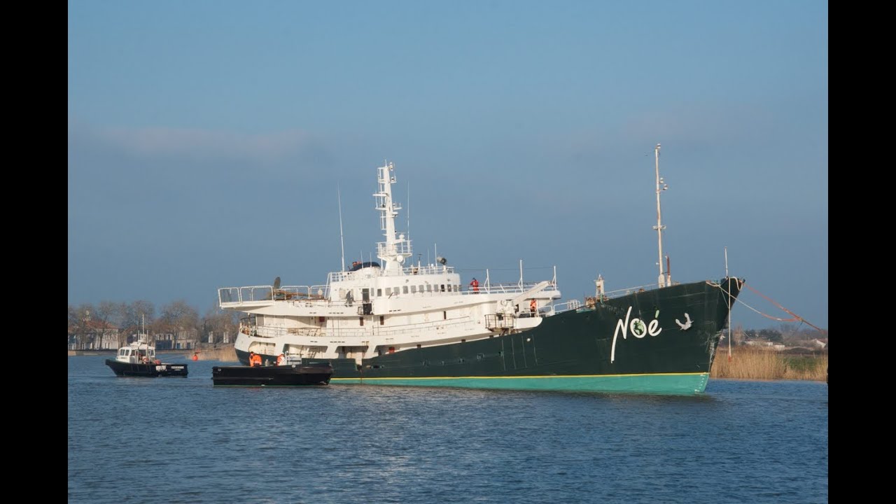 Arrivée du Noé dans l'arsenal de Rochefort