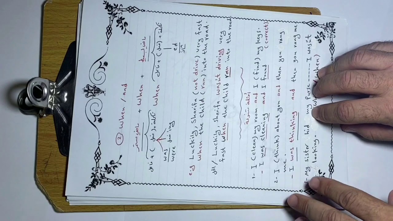 انكليزي سادس اعدادي# قواعد الوحدة الاولى كاملة.