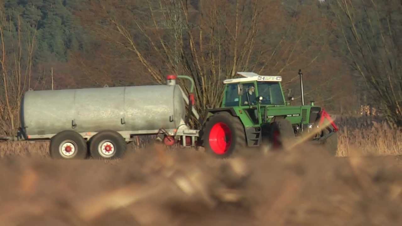 Güllefahren Frühling  2k13 FENDT FARMER 312 LSA & Trabant Güllefass hzu*HD*