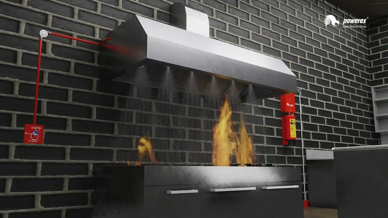 Powerex Davlumbaz Yangın Söndürme Sistemleri