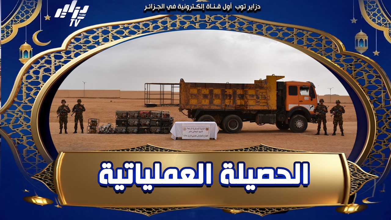 شاهد .. الارهـ..ـابي مصعب يسلم نفسه للسلطات العسكرية ببرج باجي مختار .. ضبط أكثر من مليون قرص مهلوس