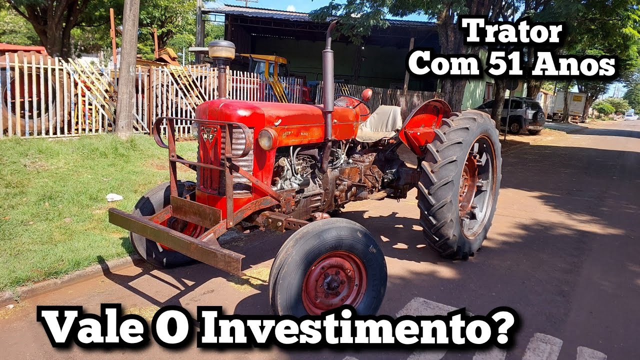 Montei Direção Hidráulica e Freio Úmido Trator Ano 1972 Toledo-pr