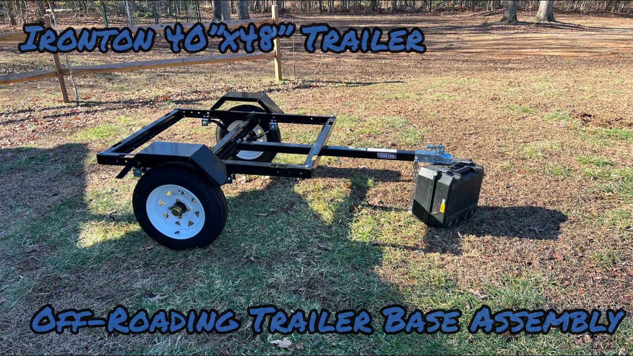 Assembling the Base for an Off-Road Trailer