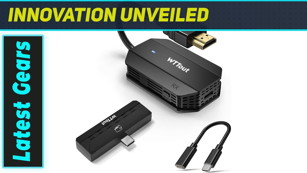 Wireless HDMI 4K Extender: The Ultimate Streaming Upgrade for PS5 & iPhone!