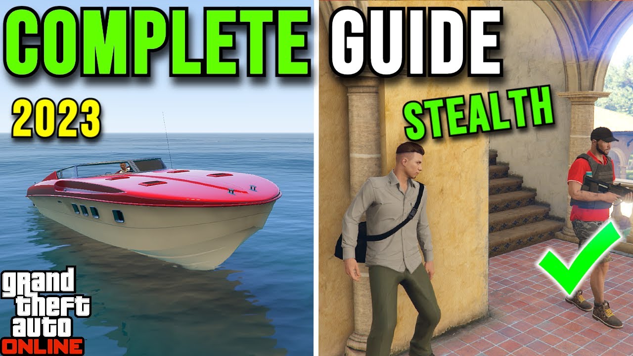 GTA Online Updated Solo Cayo Perico Heist Guide! (Set Ups + Stealth Elite Finale)