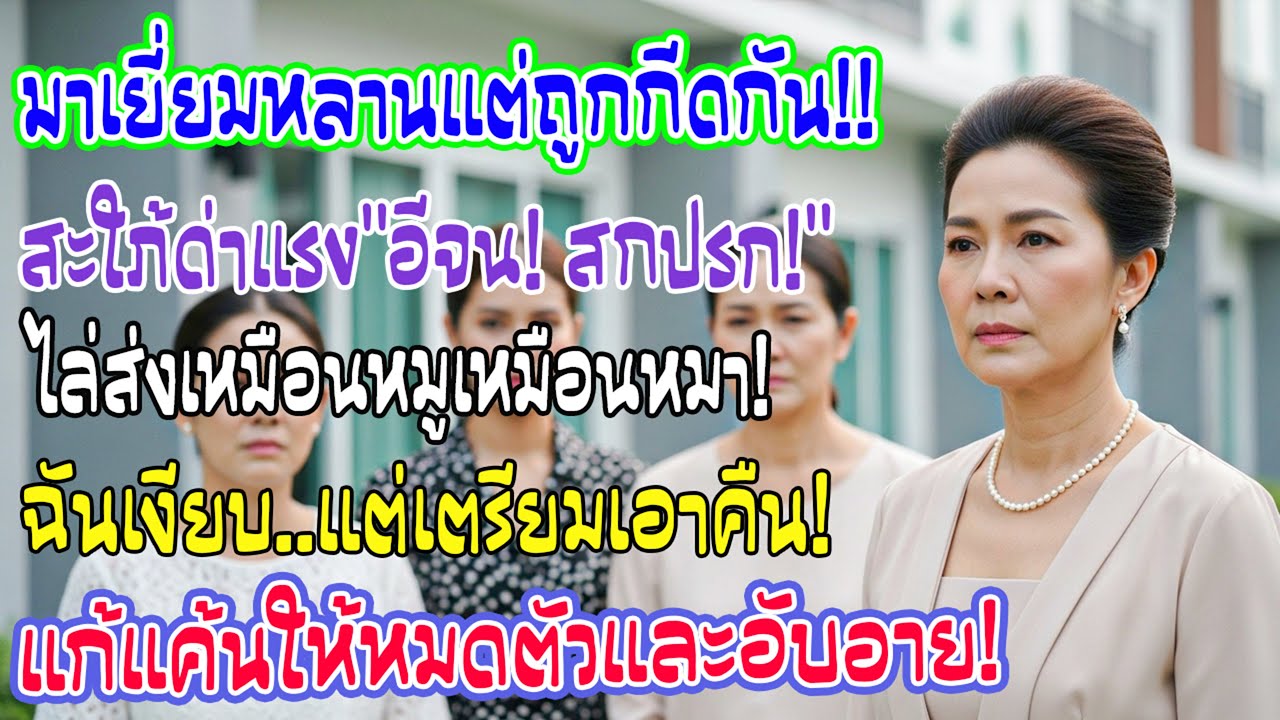 ไปเยี่ยมหลาน ถูกสะใภ้ด่า 