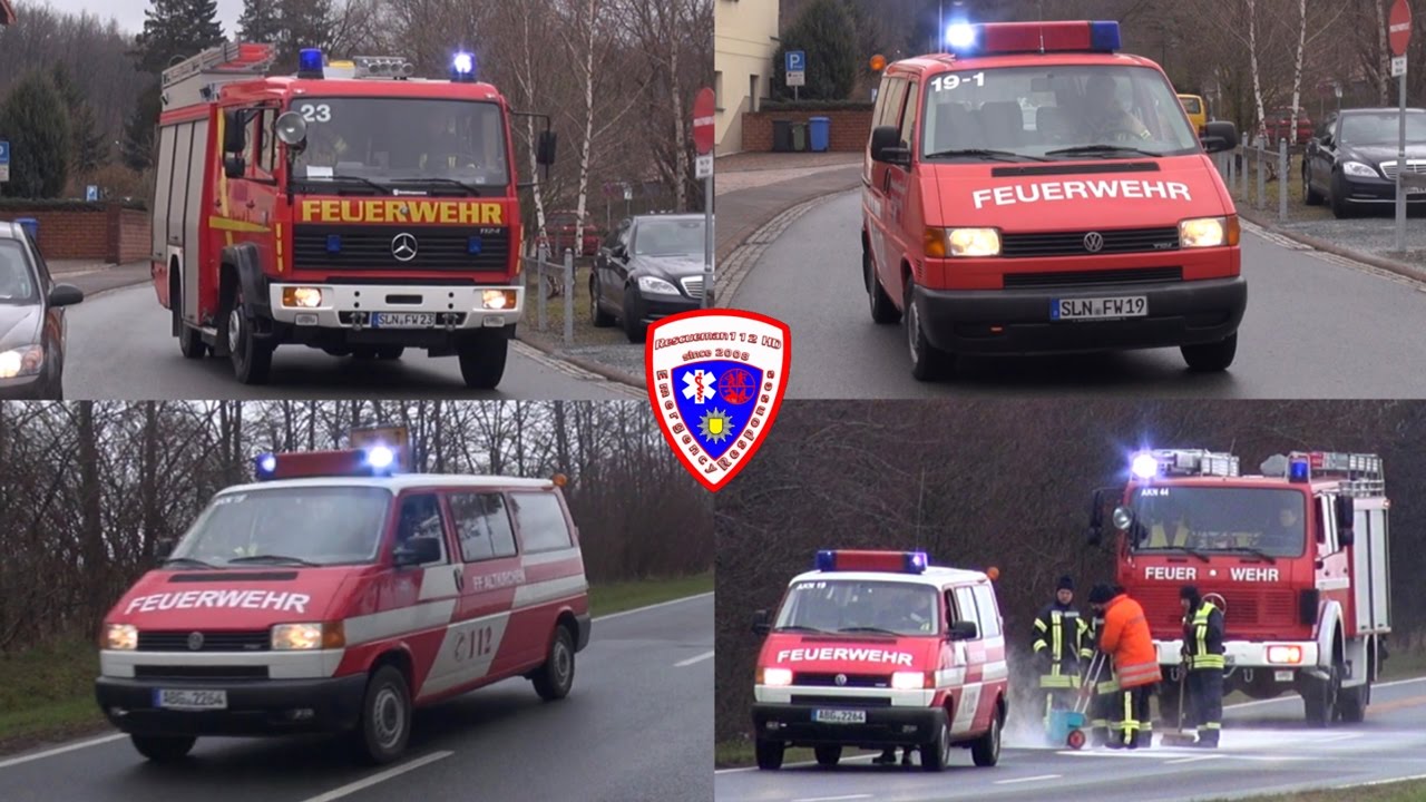 [ÖLSPUR] 🚨 TLF 16/25 / MTW Feuerwehr Schmölln + MTW Feuerwehr Altkirchen