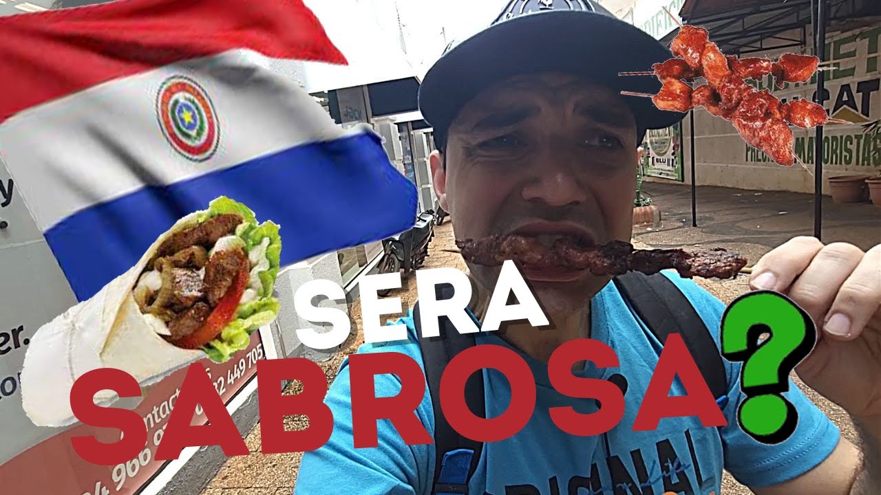 PROBANDO COMIDA DE PARAGUAY🌯🍟 #encarnacion #comidacallejera #paraguay #posadasmisiones