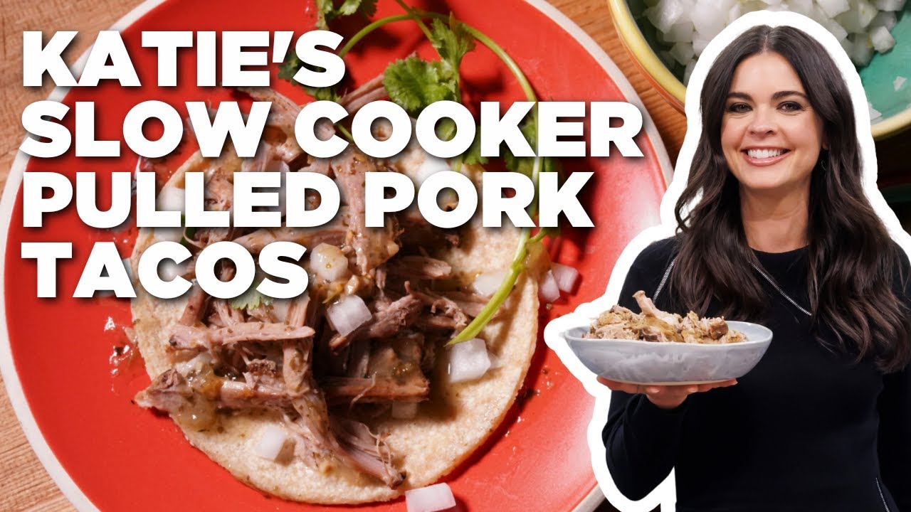 Katie Lee Biegel's Slow-Cooker Pulled Pork Tacos | The Kitchen | Food Network