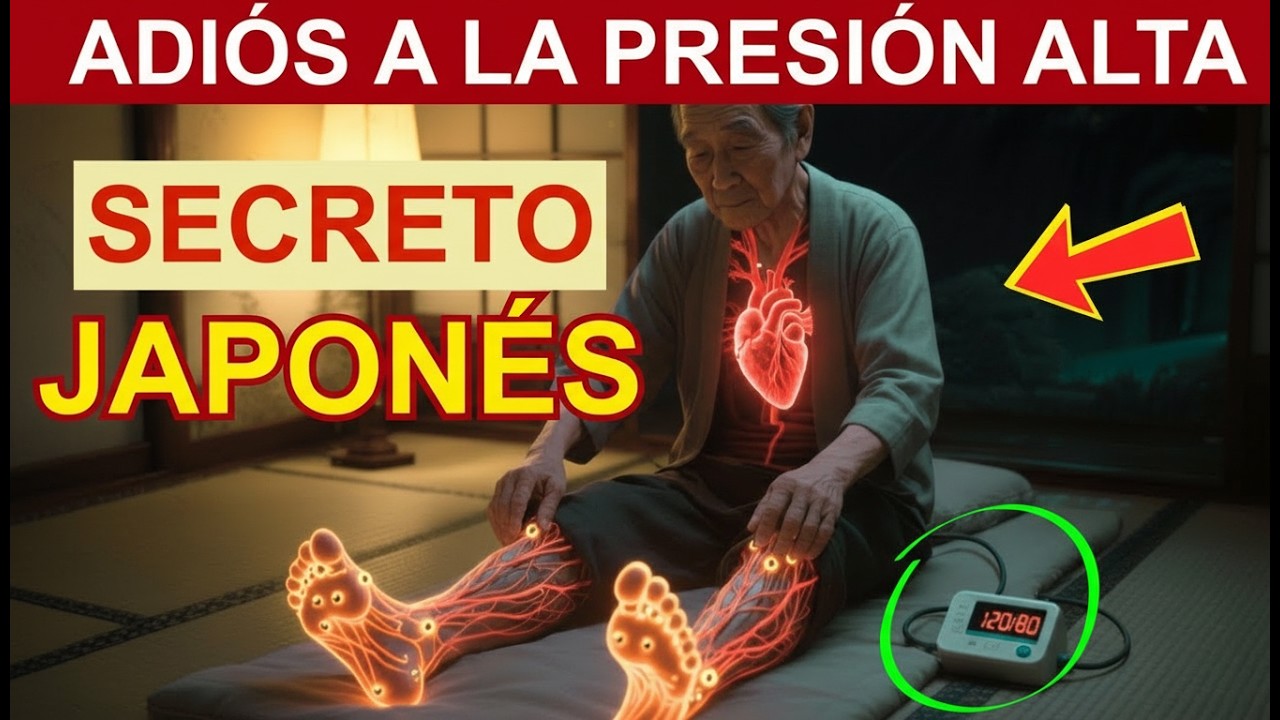 ¡MILAGRO JAPONÉS! 3 Ejercicios Simples que Bajan la Presión Arterial Rápido  Consejos de Salud
