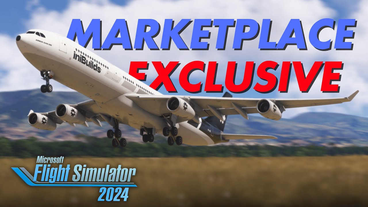 Эксклюзив от iniBuilds A340 Marketplace — что любители полетов на ПК ДОЛЖНЫ знать перед покупкой