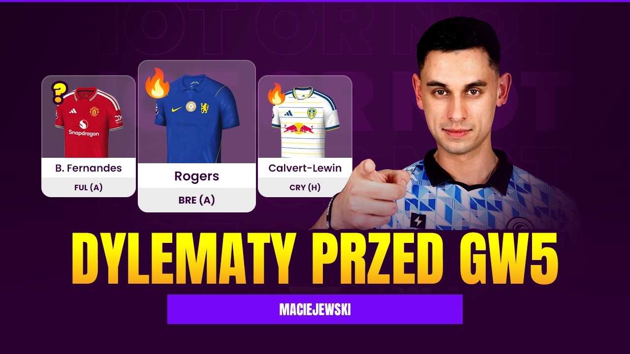CO Z JAJO PEDRO? CZAS NA FREE HITA? | DYLEMATY PRZED GW5 Hot or Not? 2026/27