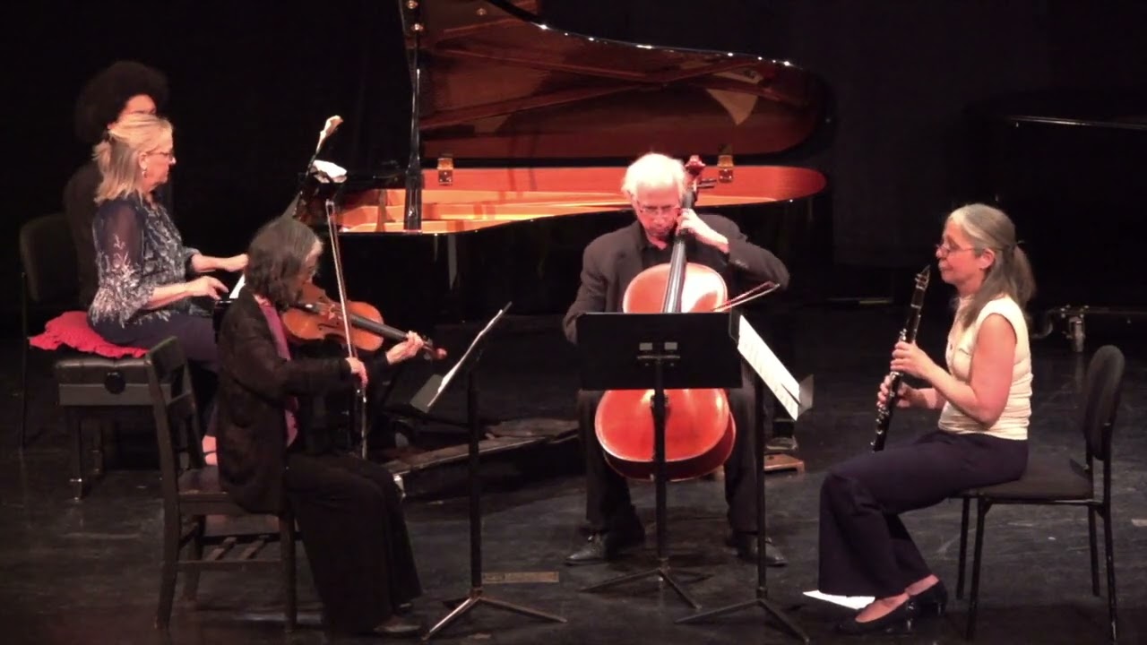 American Chamber Ensemble - Peter Shickele - Quartet for Clarinet, Violin, Cello and Piano