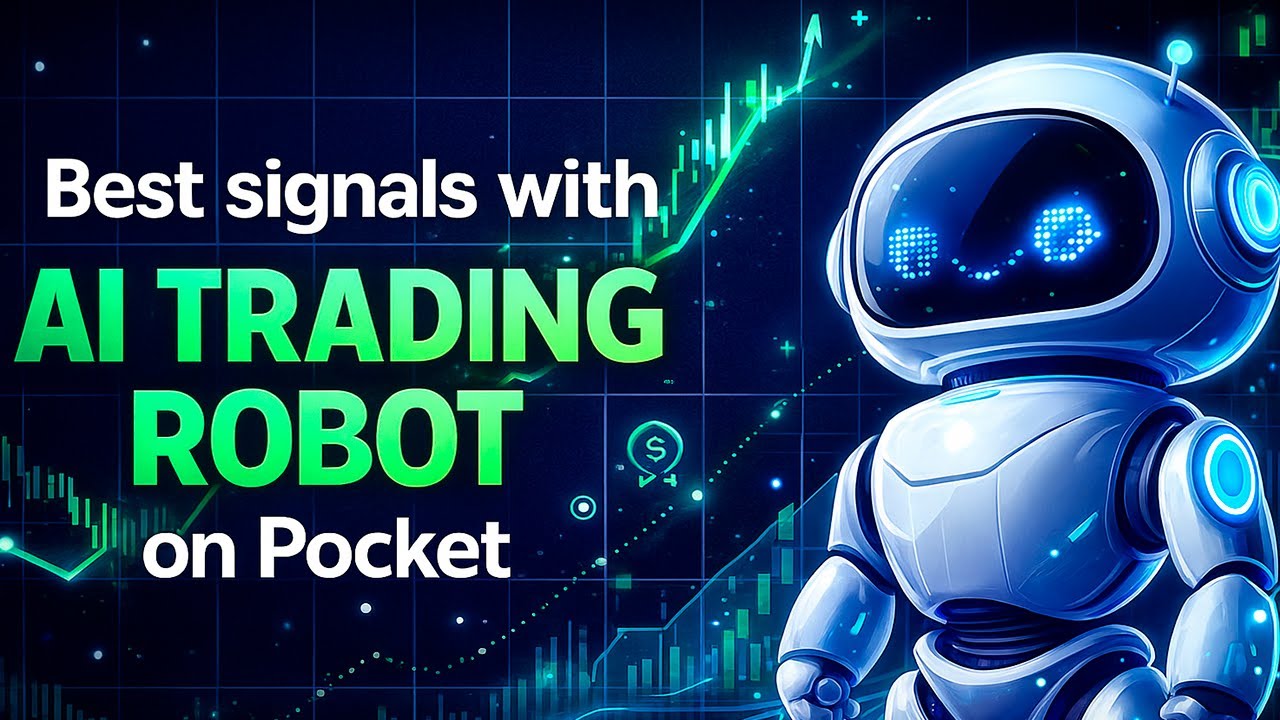 Best signals with AI Robot | Pocket option strategy 1 minute | binary options robot