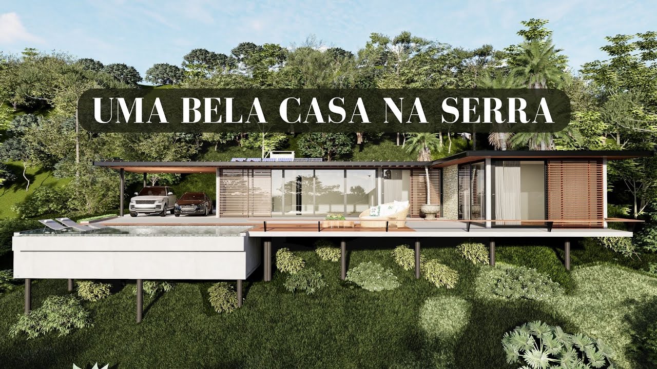 Uma bela casa na serra de Petr&oacute;polis RJ.