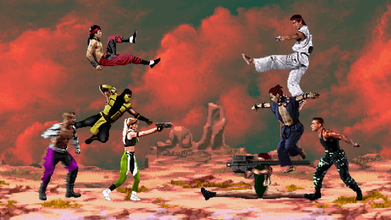BTW MUGEN - Mortal Kombat vs. Street Fighter