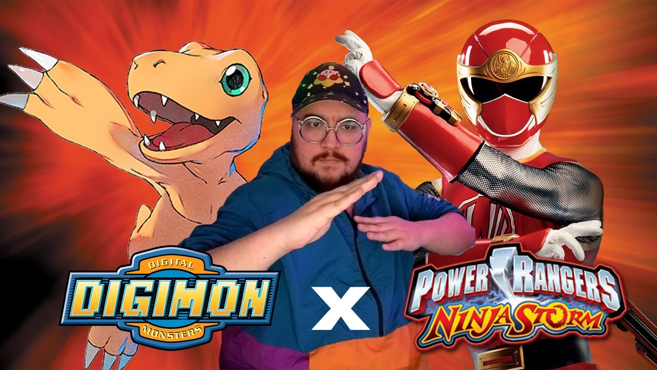 А что, если мы дадим рейнджерам из Ninja Storm дигимонов???