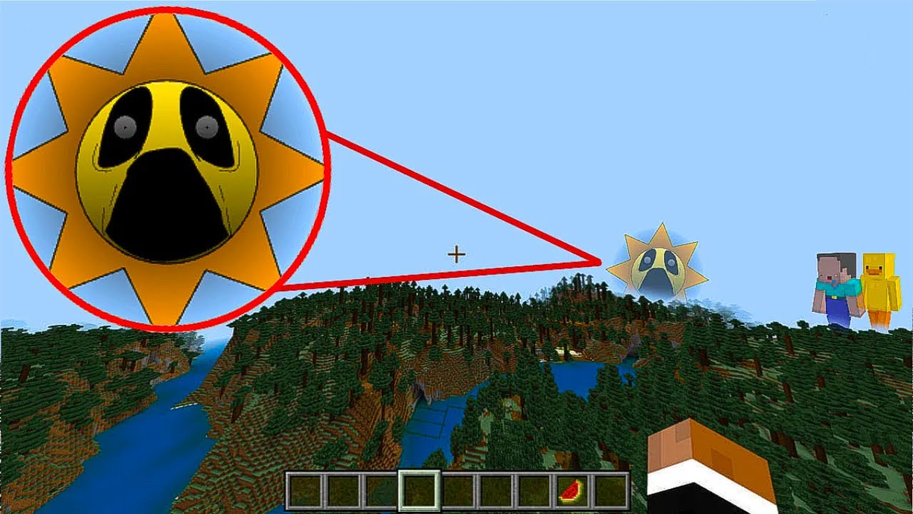We Found NEW Incredibox Sprunki Mr.Sun With Noob in Minecraft PE!