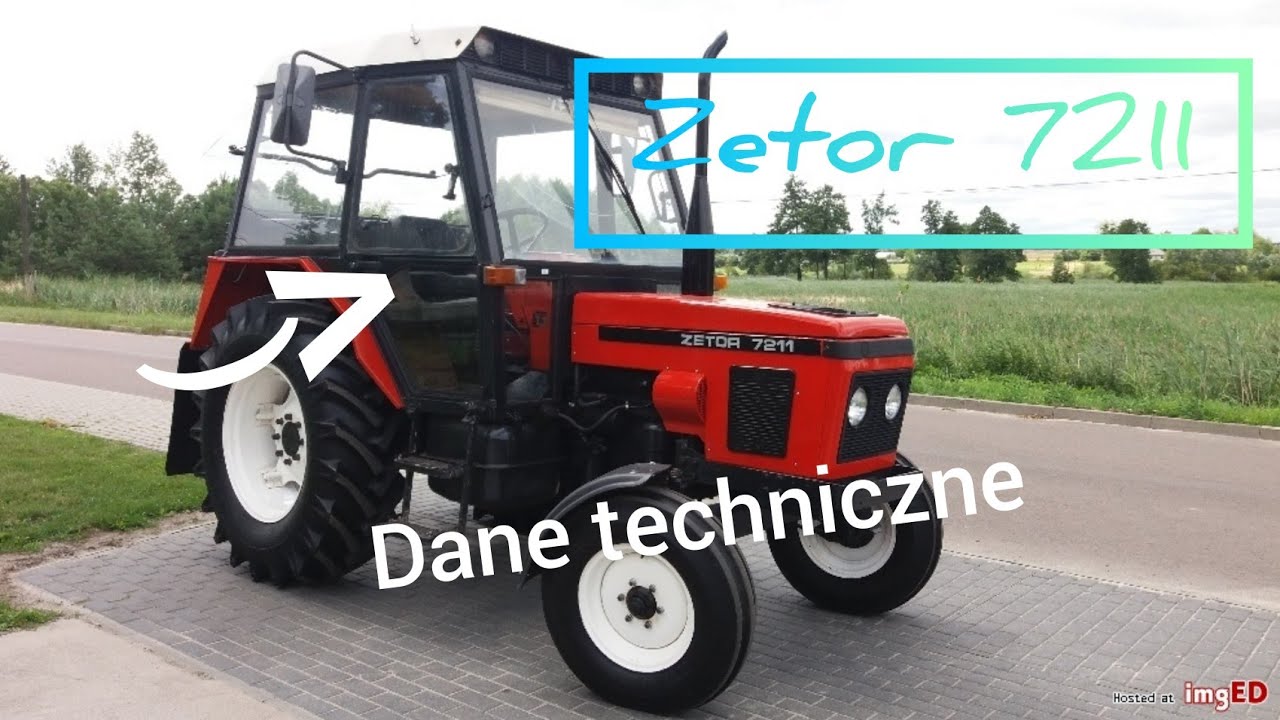 🚜Dane techniczne - Zetor 7211🚜