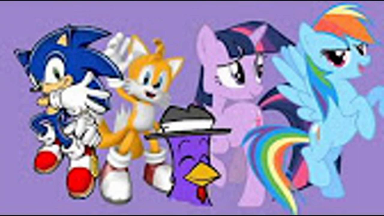 Sonic and MLP: His world Music Video