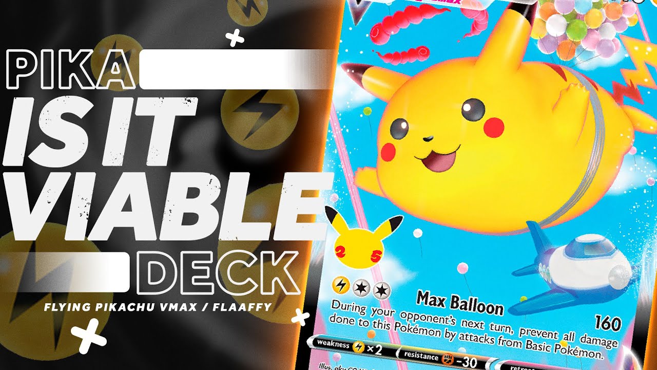 FLYING PIKACHU VMAX, is it playable?! [Pokemon TCG Online]