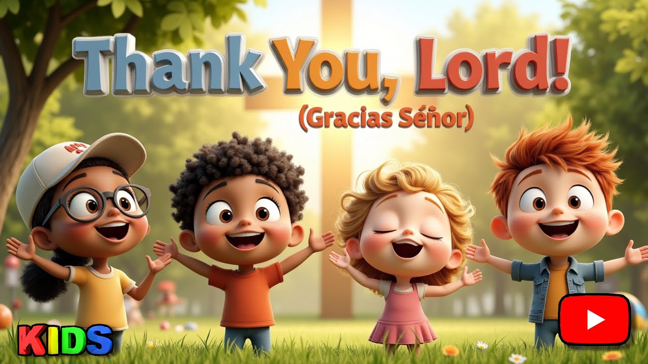 Thank You, Lord / Gracias Señor | Bilingual Kids Song (Praise & Gratitude)