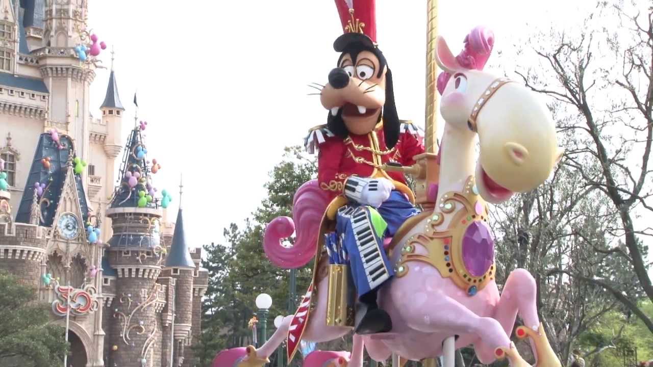 ★ﾊﾋﾟﾈｽ･ｲｽﾞ･ﾋｱ 投げﾁｭｰくれるﾐｯｷｰ 2013.4.10 ｽﾆｰｸ2回目 TDL