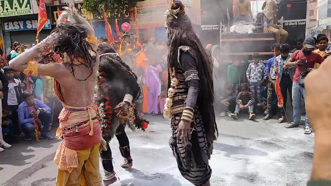 Shobha Yatra 🔱 🚩 Holi khele masne me🚩 🔱🚩#har har mahadev🚩🔱🚩#rajdev0##