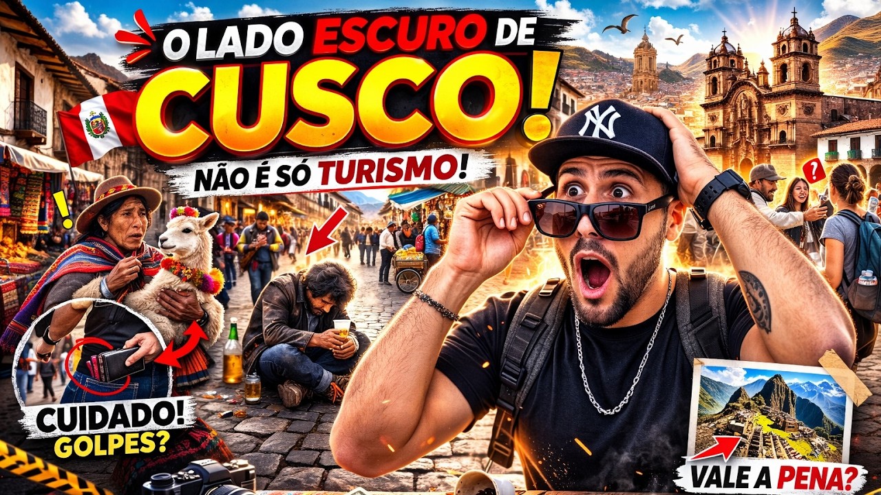 O Que Realmente Acontece nas Ruas de Cusco, no Peru? 🇵🇪 Você Não Imagina!