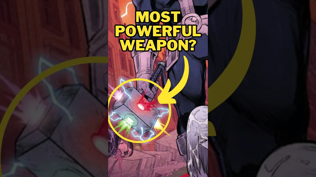 Most powerful weapons in all of comics #marvel #comics