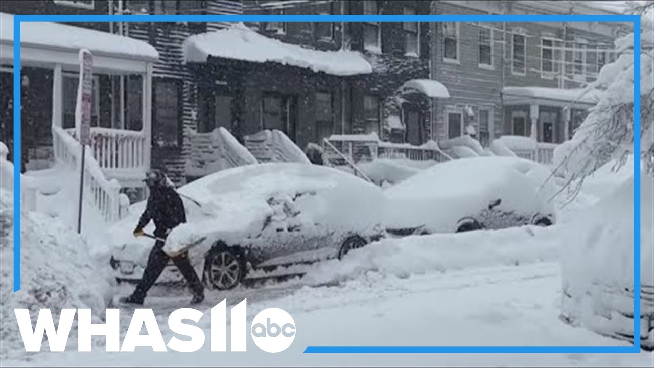 Northeast paralyzed by massive bomb cyclone