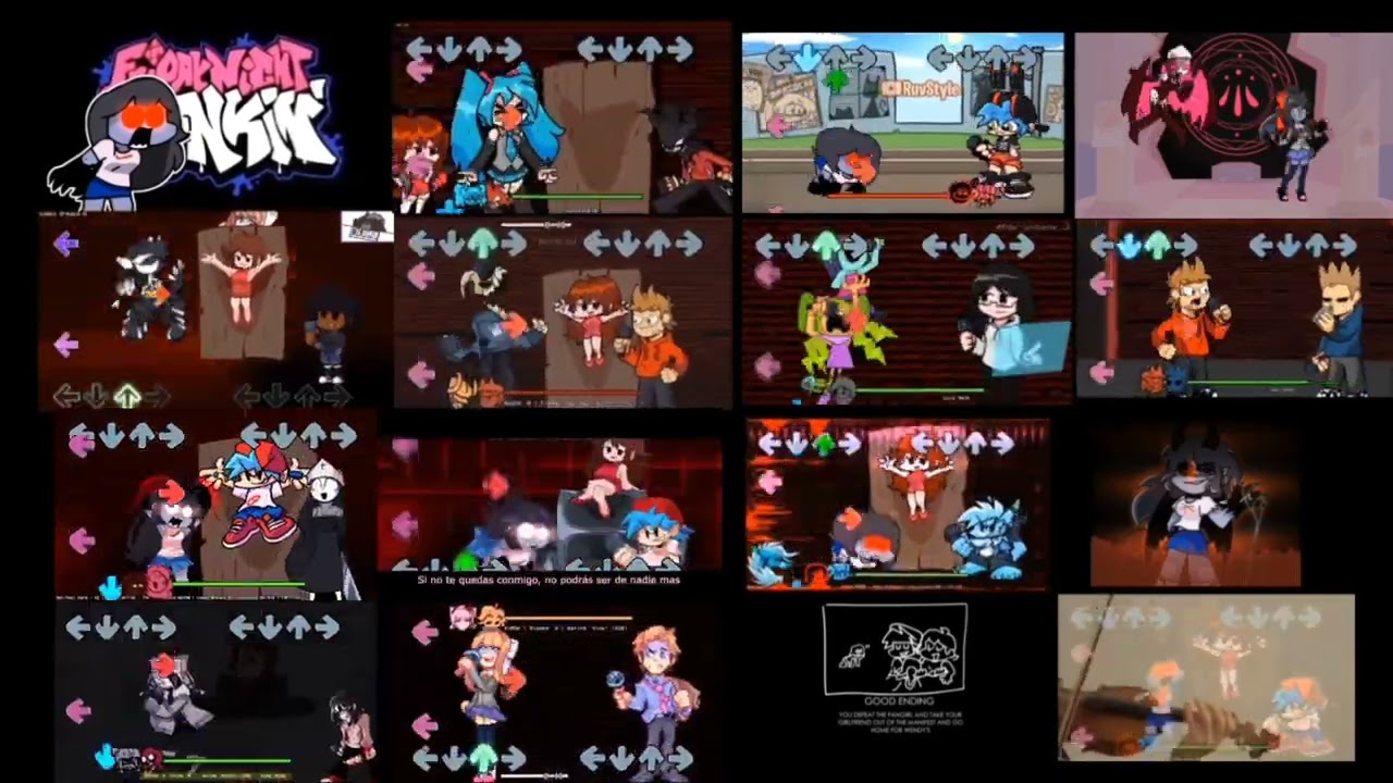 (FNF) Manifest but its A Mashup 16 Versions.