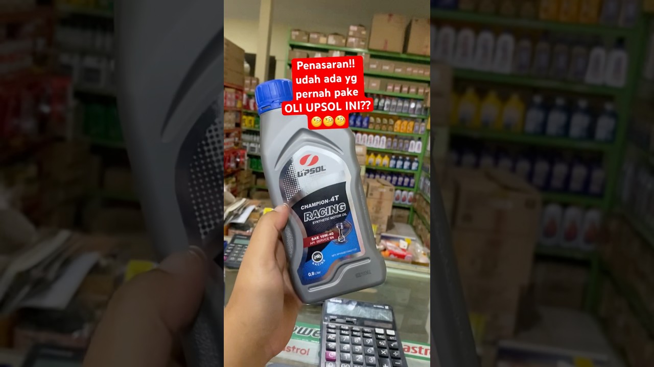 Penasaran!! Udah ada yg pernah cobain Oli Upsol ini??