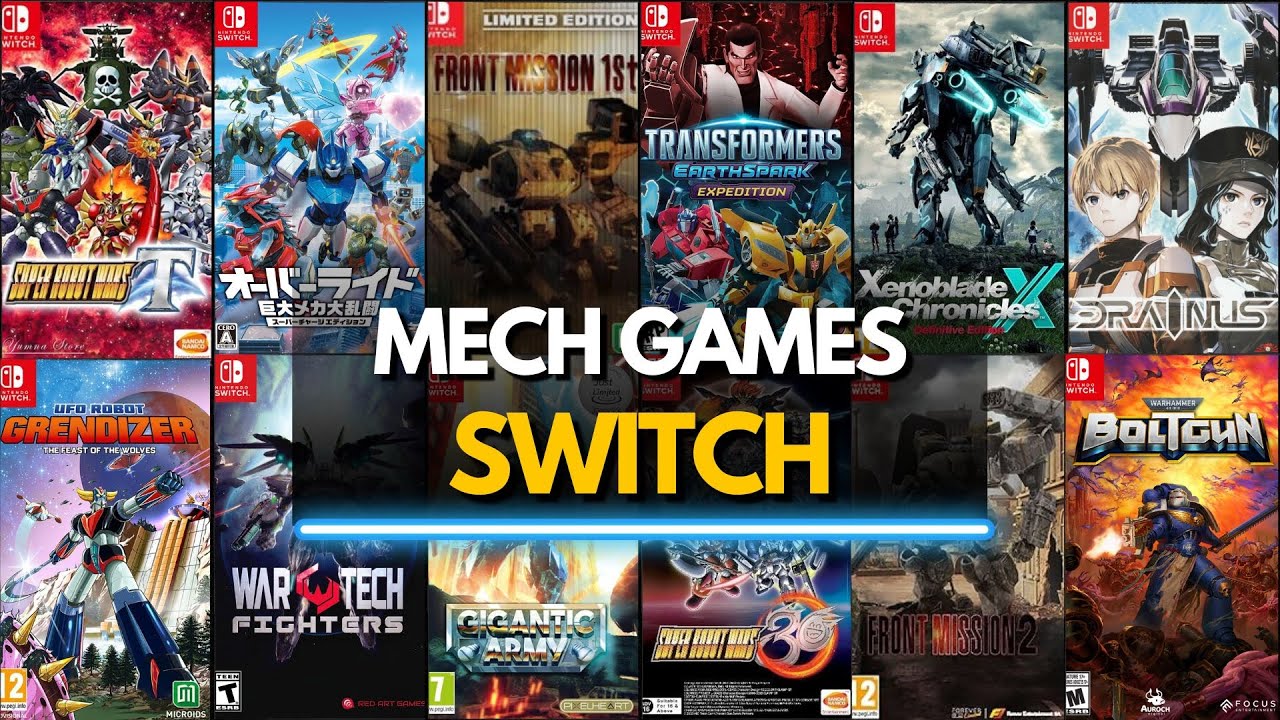 TOP 50 Best Mech Games On Nintendo Switch (2025)
