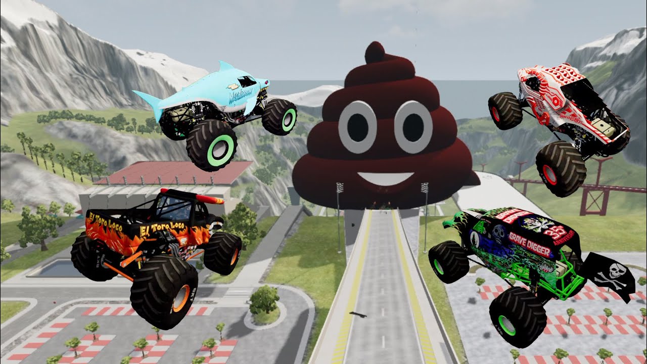 Monster Jam | Monster Trucks | High Speed Monster Jam Crashes, Freestyle, & Racing #52