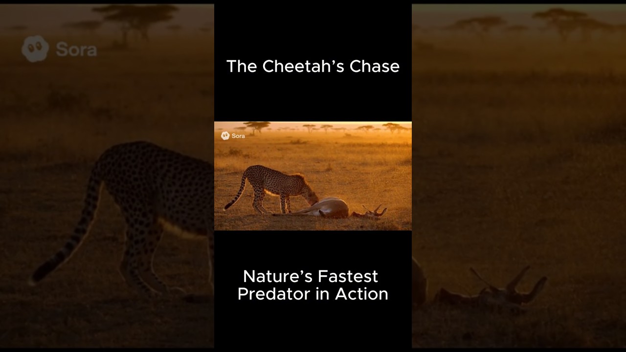 &ldquo;The Cheetah&rsquo;s Chase &ndash; Nature&rsquo;s Fastest Predator in Action | A Cinematic Wildlife Story