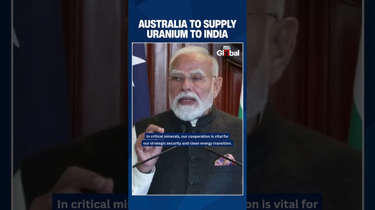 PM Modi Announces Australia Uranium Supply Deal, Critical Minerals Partnership in Melbourne | #modi