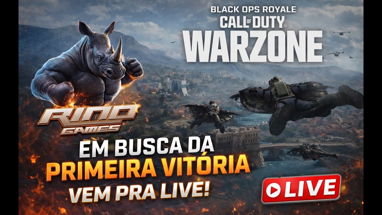 CALL OF DUTY WARZONE  BLACK OPS ROYALE (  EM BUSCA DA PRIMEIRA VITÓRIA  )