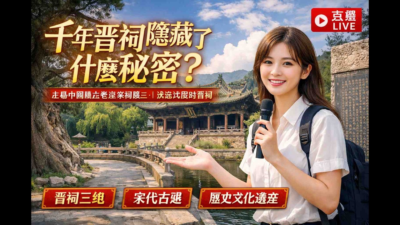 千年晋祠隐藏了什么秘密？走进中国最古老皇家祠庙之一｜沉浸式探访晋祠
