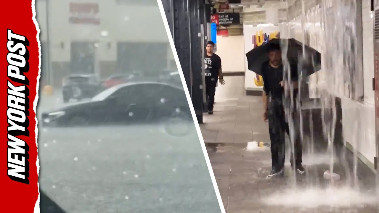 New York residents rocked by historic rainfall, compare it to Hurricane Sandy