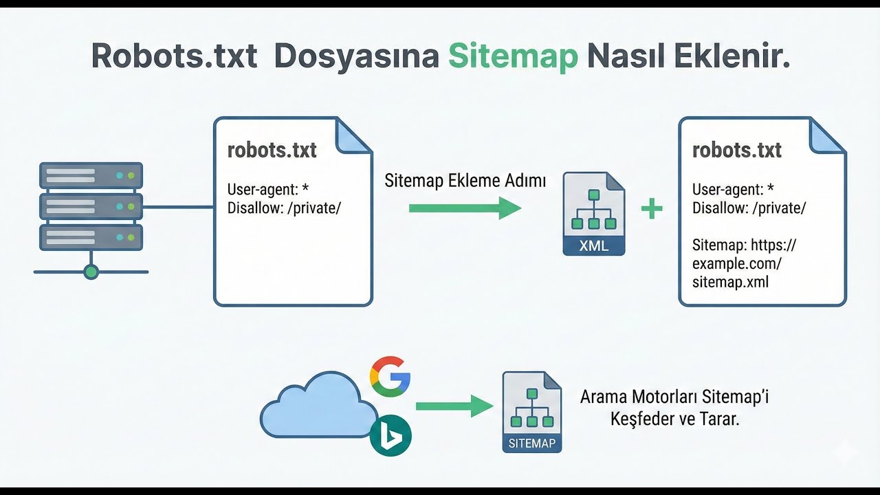 Robots.txt Dosyasına Sitemap Nasıl Eklenir?
