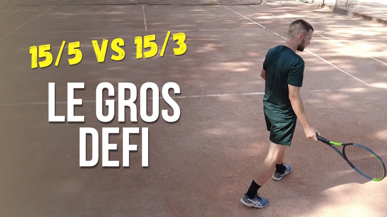 J’AFFRONTE un 15/3 SURPRENANT ! - Match officiel 4e tour Rochefort (Tennis Amateur)