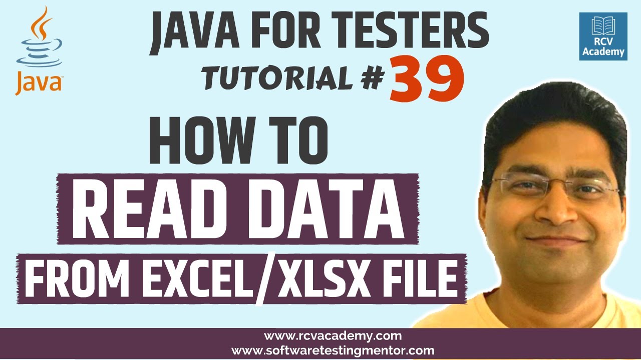 Java for Testers #39 - How to Read Excel File in Java